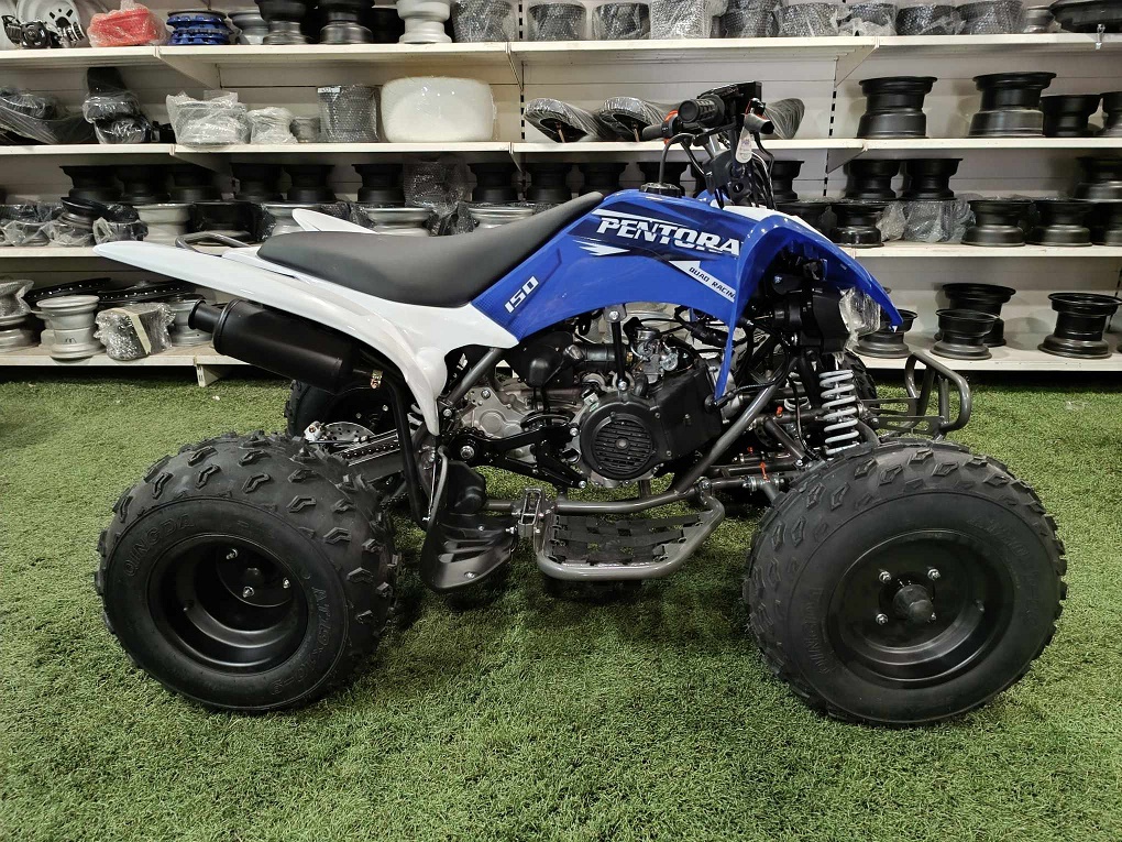 Pentora 150cc felnőtt sport quad kék fehér