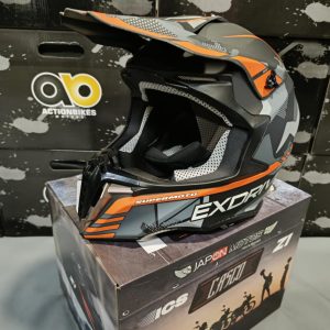 Felnőtt cross bukósisak exdrive matt XL-es 61-62cm