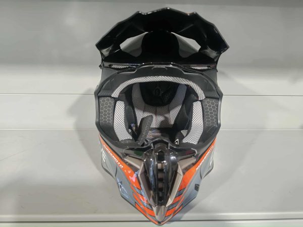 Felnőtt Cross bukósisak narancssárga