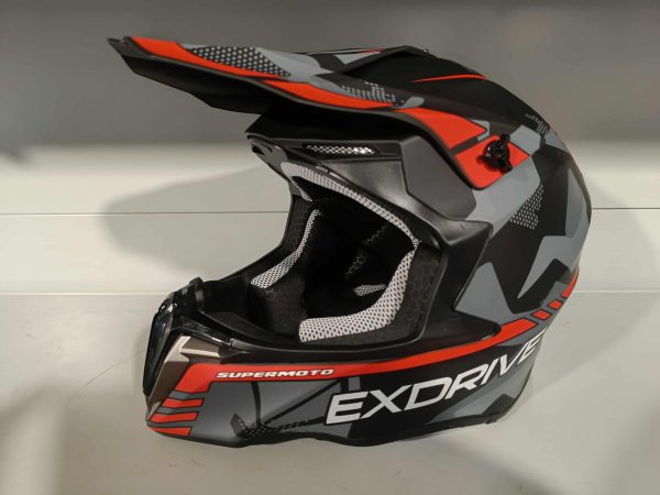 Felnőtt Cross bukósisak matt