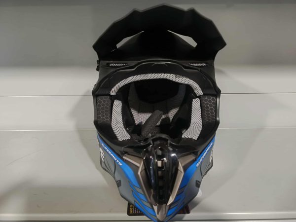 Felnőtt Cross bukósisak kék