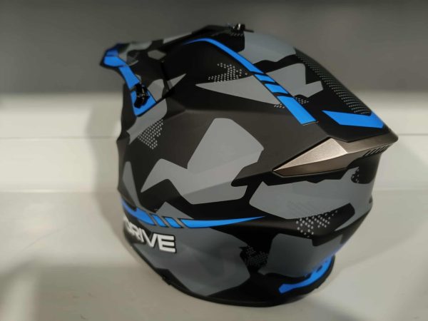 Felnőtt Cross bukósisak kék