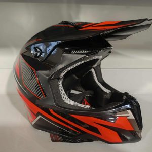 Felnőtt Cross bukósisak piros