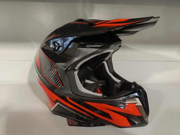 Felnőtt Cross bukósisak piros