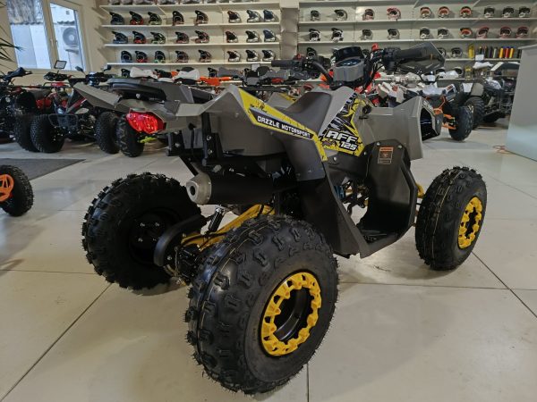 AFF 125cc gyerek quad matt szürke