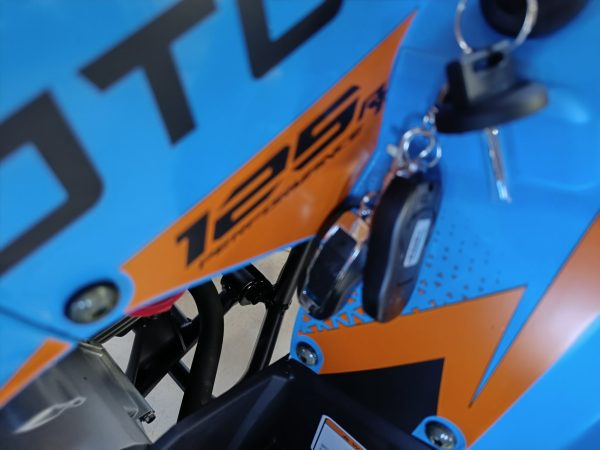 Tao hunter II kék gyerek quad 125cc